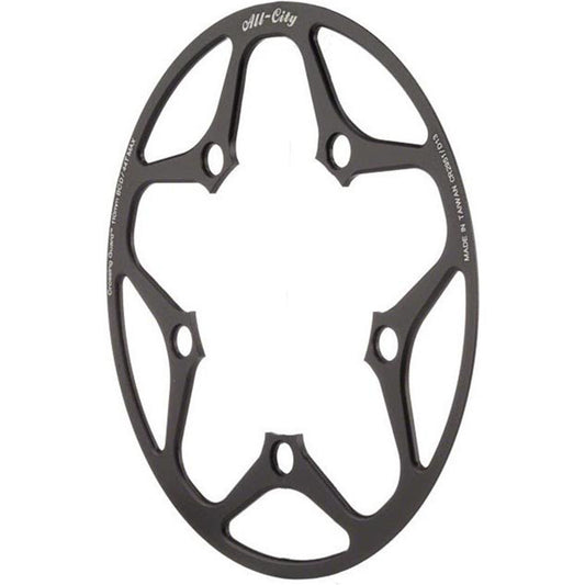 All-City Cross Wizard Chainring Guard, 44t x 110mm Black