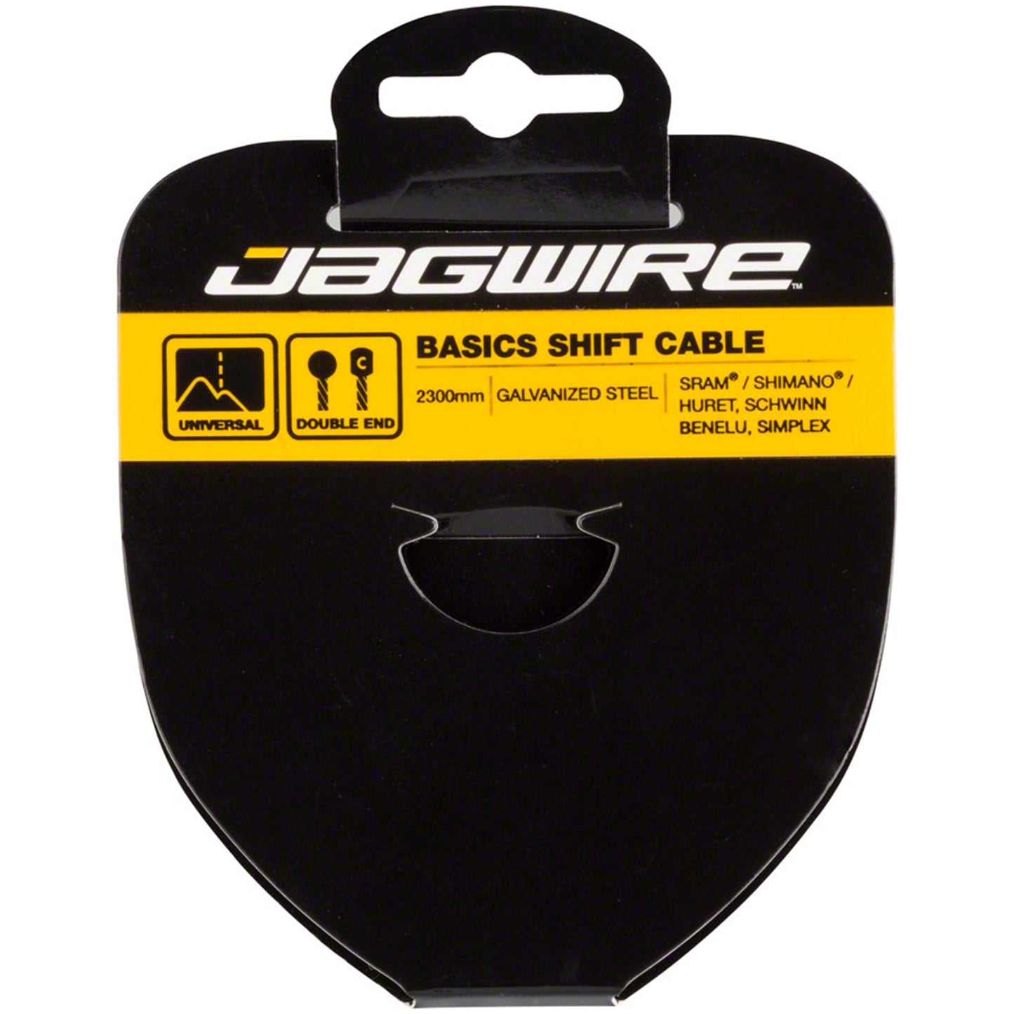 Jagwire Basics Derailleur Cable - Galvanized Steel