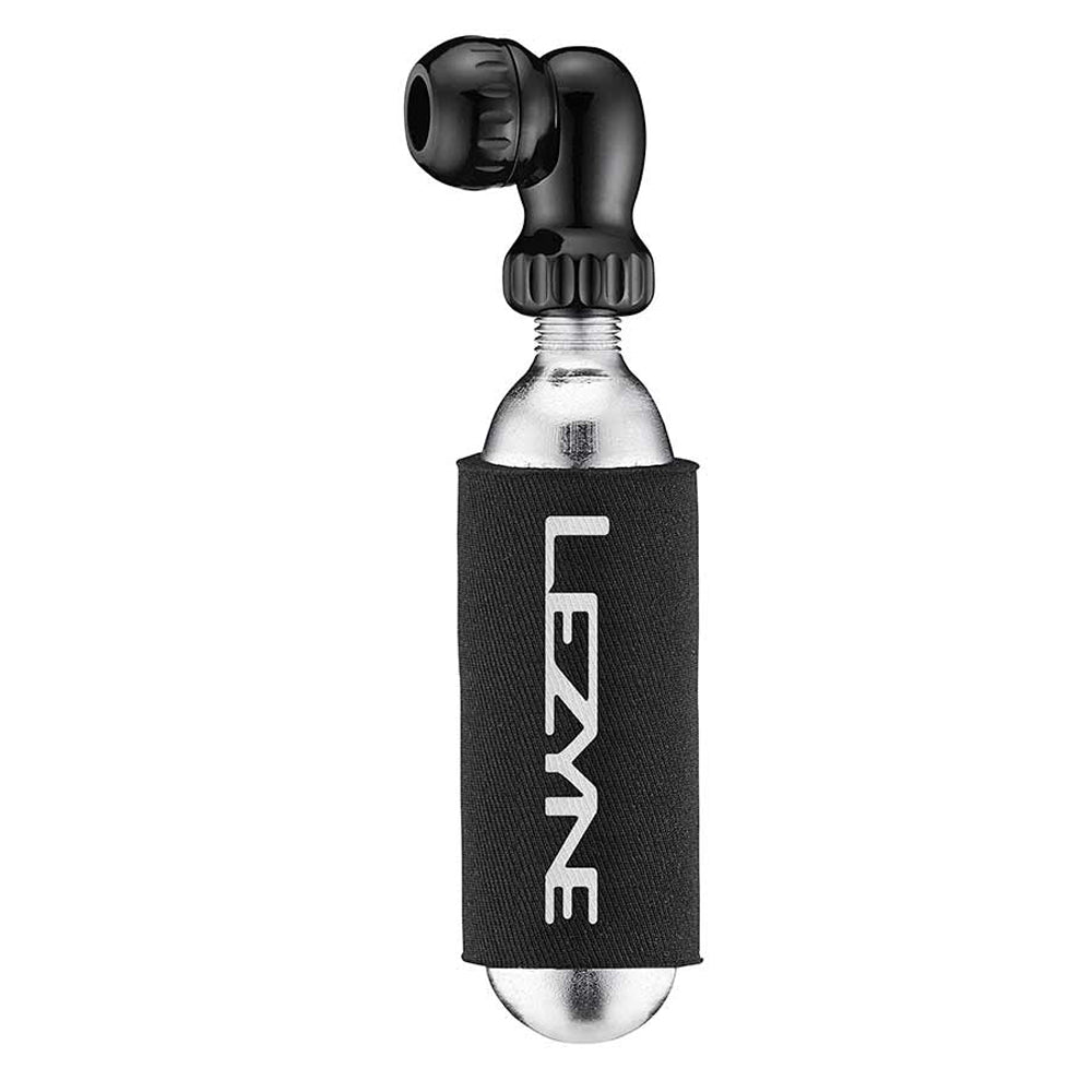 Lezyne CO2 Twin Speed Drive Inflator, Threaded (Presta/Schrader), Black