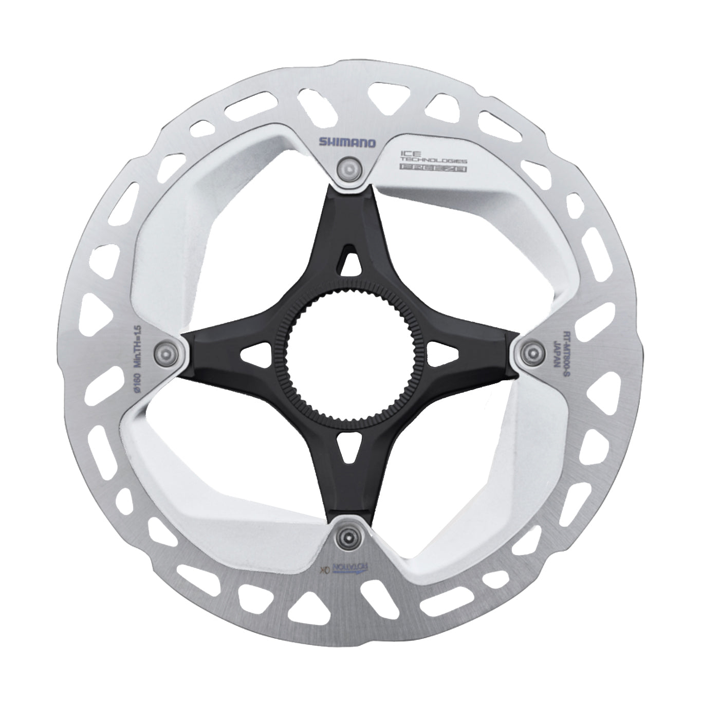 Shimano RT-MT800 Disc Rotor (W/Lockring)