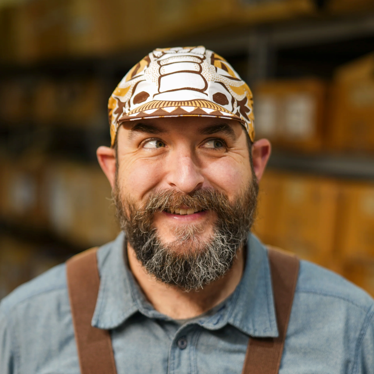 SimWorks x Adam Bell's Works Golden Shuppi Cap