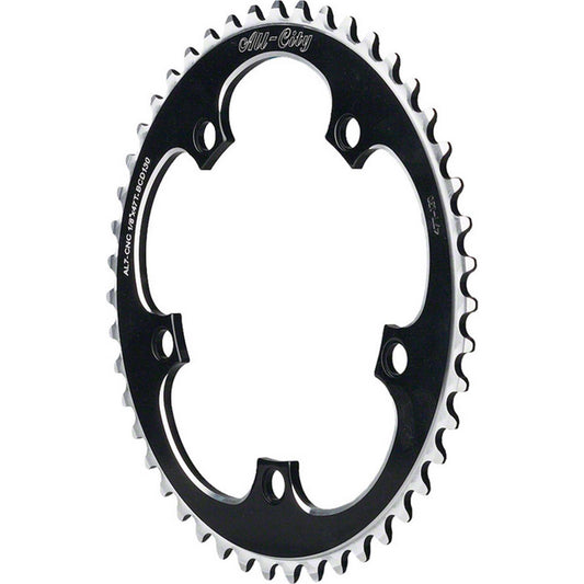 All-City 47T 130 Black Messenger Rings