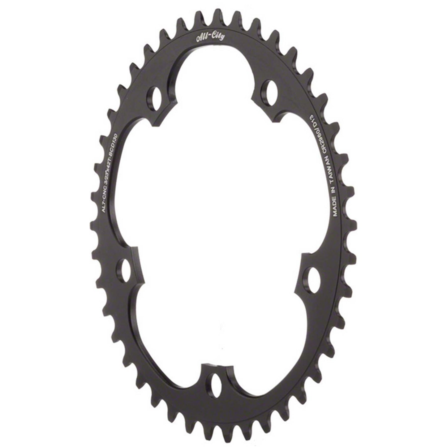 All-City Cross Ring 42t x 130mm Black
