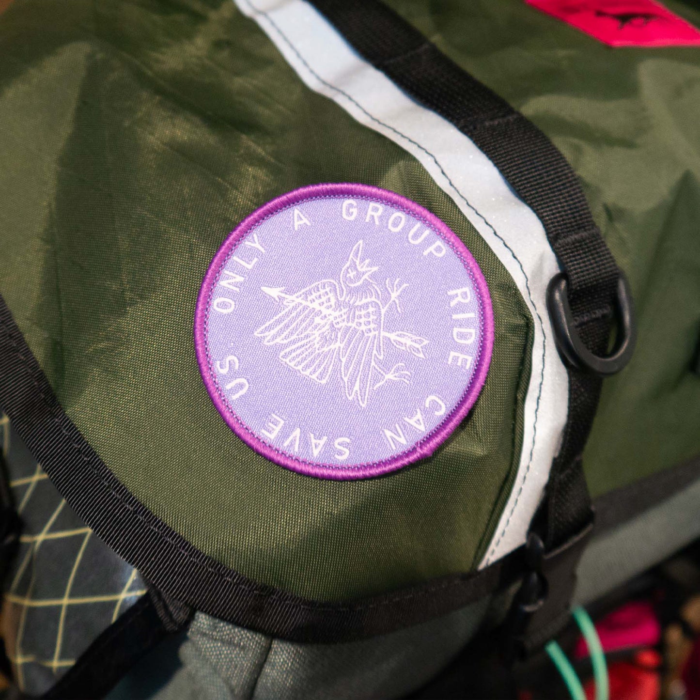 KCC "Murder of Crows" 2.25 inch Patch - Purple