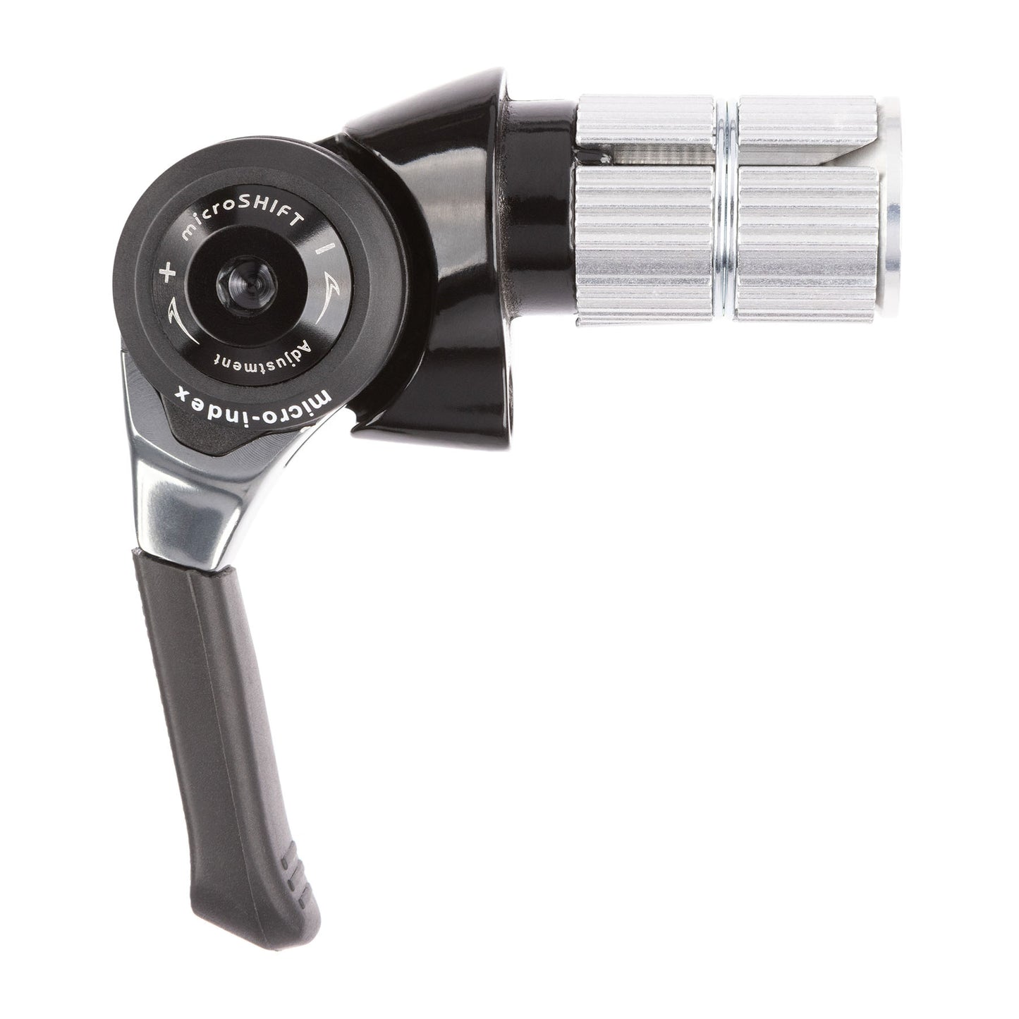 microSHIFT Bar End Shifter Set, 11-Speed Road, Double/Triple, Shimano Compatible, Black