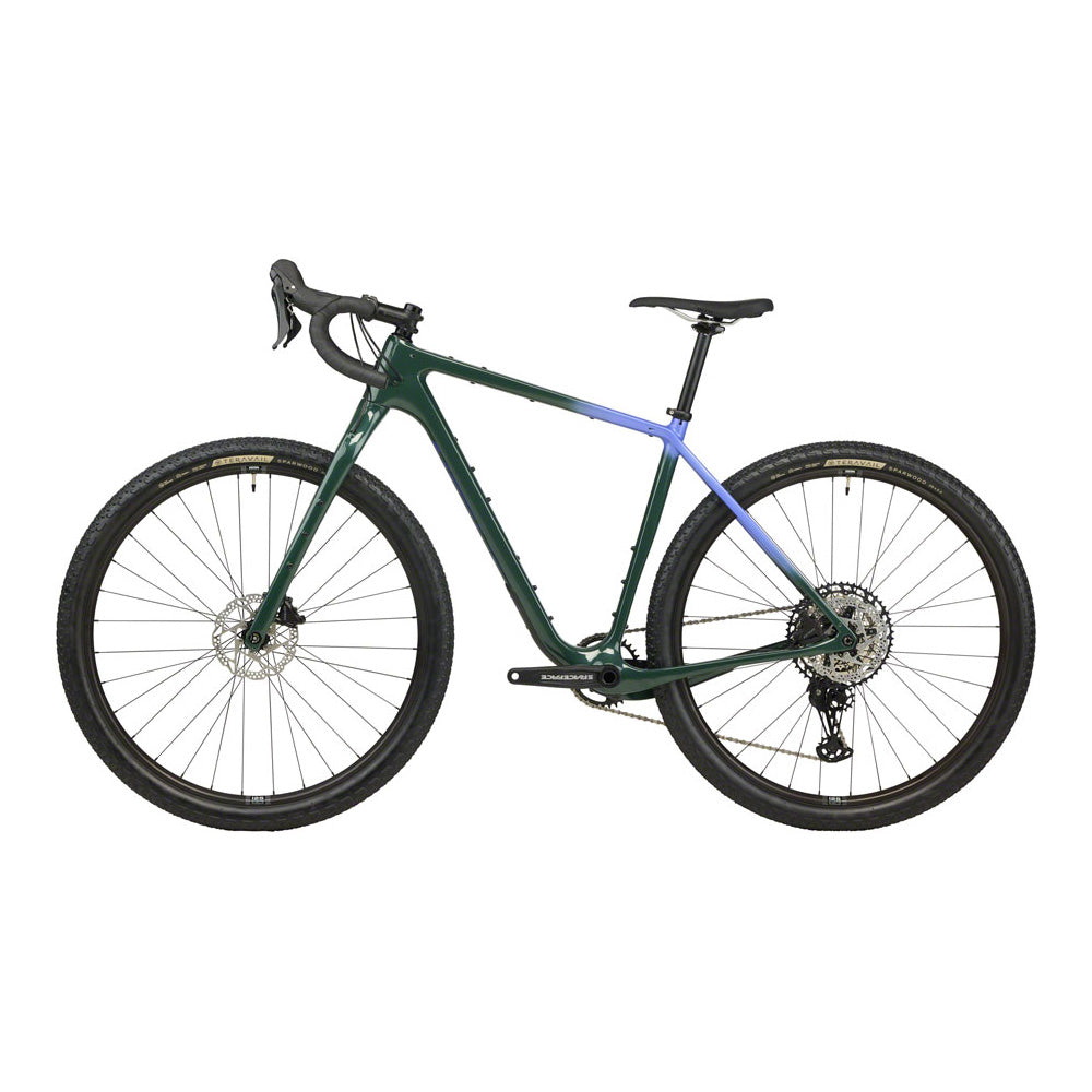 Salsa Cutthroat C GRX 610 1x12 Bike, Dark Pine