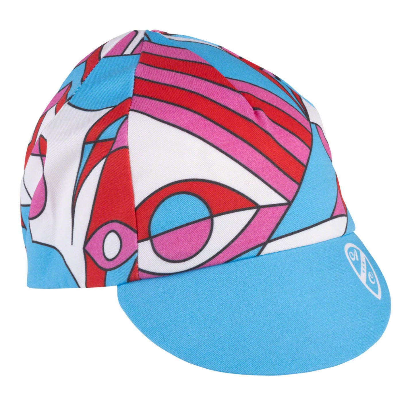 All-City Parthenon Party Cycling Cap - Pink, Red, Blue, Black, One Size