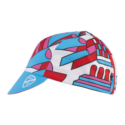 All-City Parthenon Party Cycling Cap - Pink, Red, Blue, Black, One Size