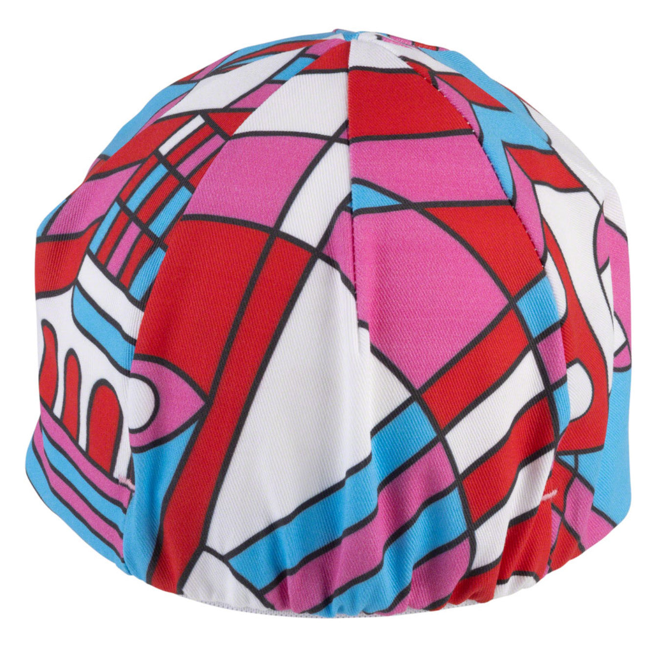 All-City Parthenon Party Cycling Cap - Pink, Red, Blue, Black, One Size