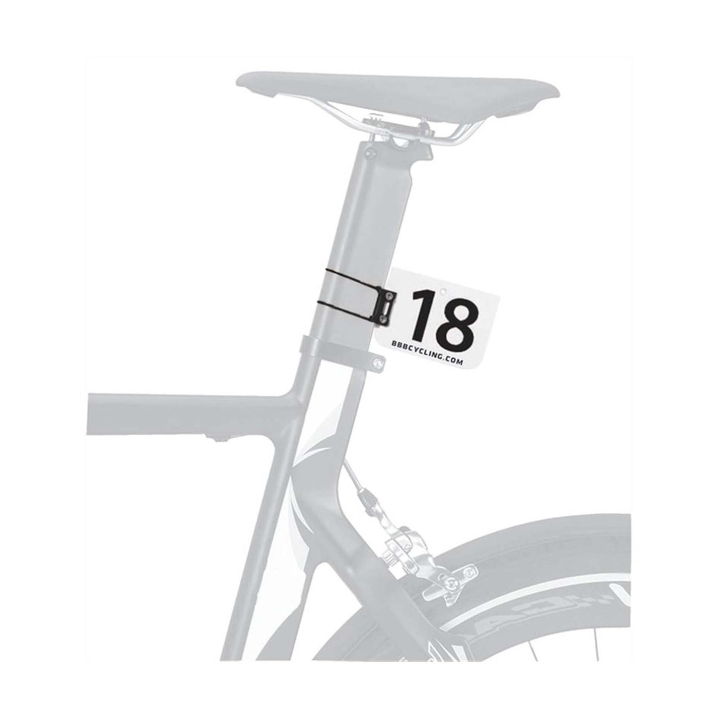 BBB AeroFix Race Number Clamp