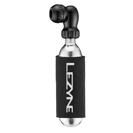 Lezyne CO2 Twin Speed Drive Inflator, Threaded (Presta/Schrader), Black