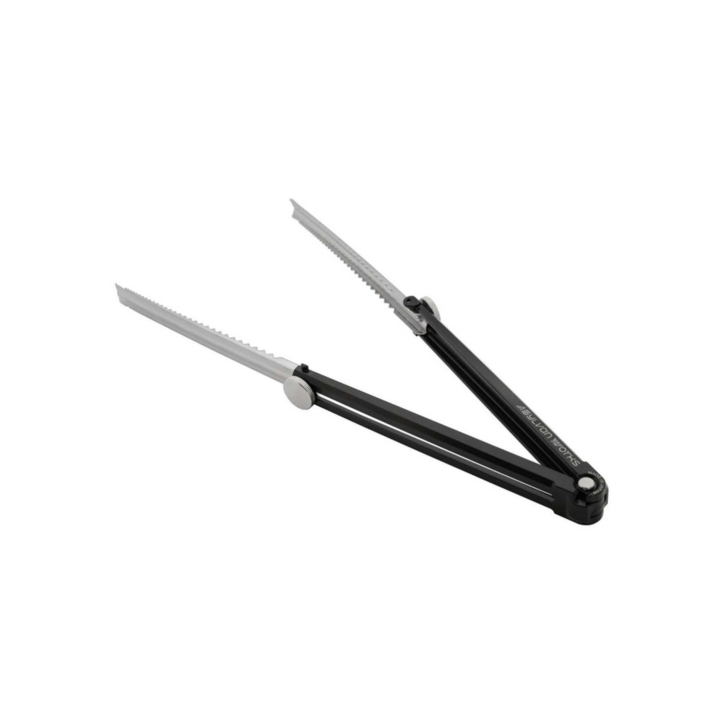 MKS Sylvan Works Grippin' Gator Tongs, Black
