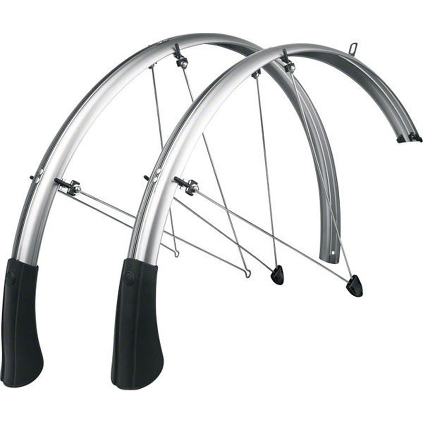 SKS P-35 Long Fender Set, Silver, 700c 20-28