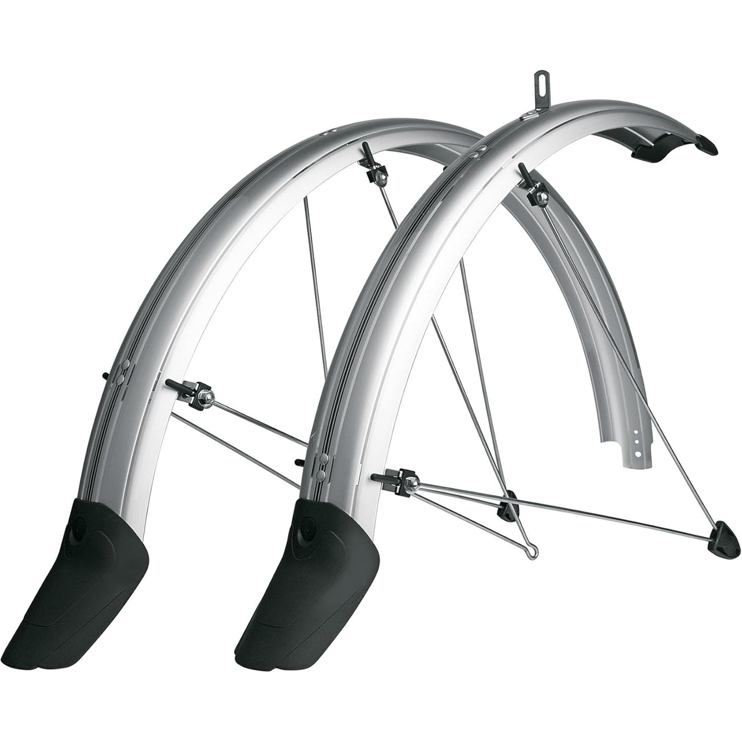 SKS Long Black Fender Set - 26"
