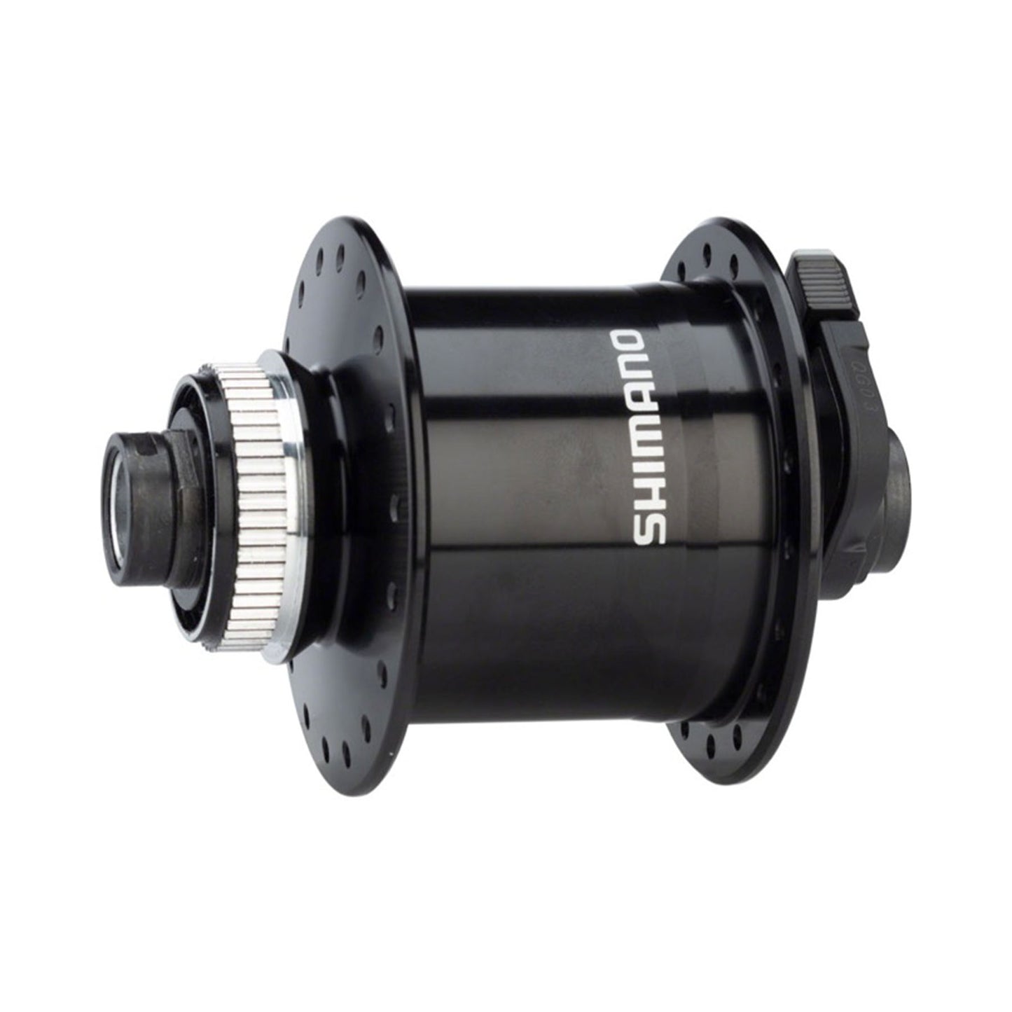 Shimano DH-UR705-3D 6V 3W Dynamo Hub, 12mm TA, 32h CL, Black