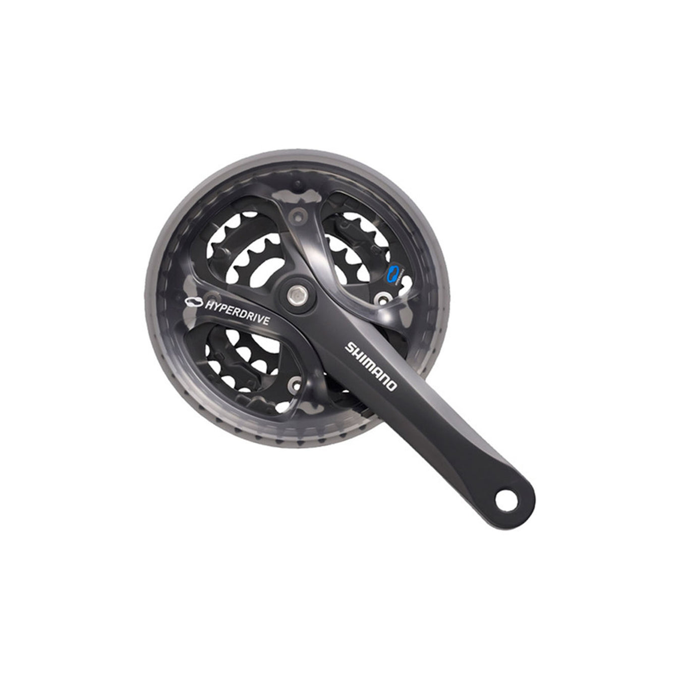 SHIMANO FC-TY301 - Pedaliera per mountain bike, 6/7/8 velocità, 42/34/24 denti, colore: nero SHIMANO FC-TY301 - Pedaliera per mountain bike, 6/7/8 velocità, 42/34/24 denti, colore: nero