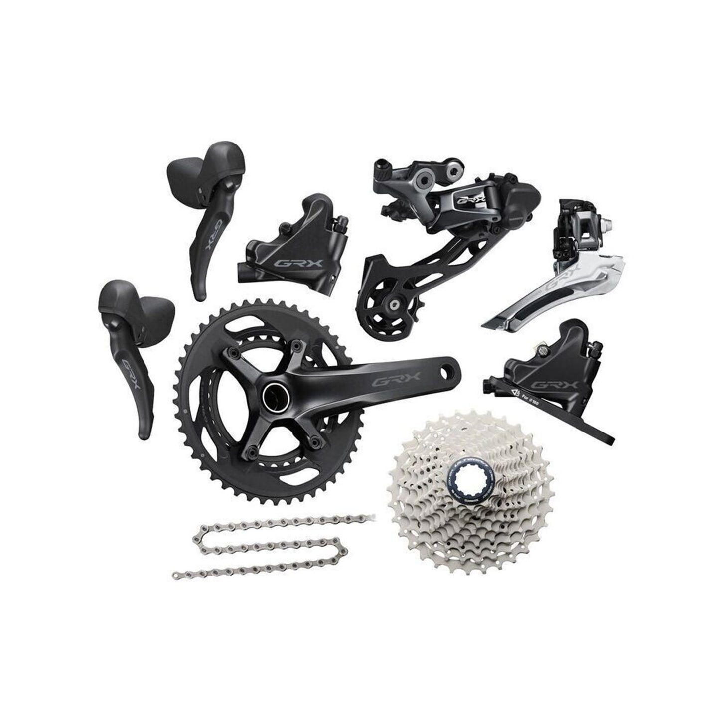 Shimano GRX 600 2x Groupset - (BB and rotors not included)