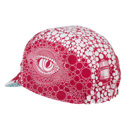 SimWorks / Adam Bell Kaiman Cycling Cap - Rubine Red