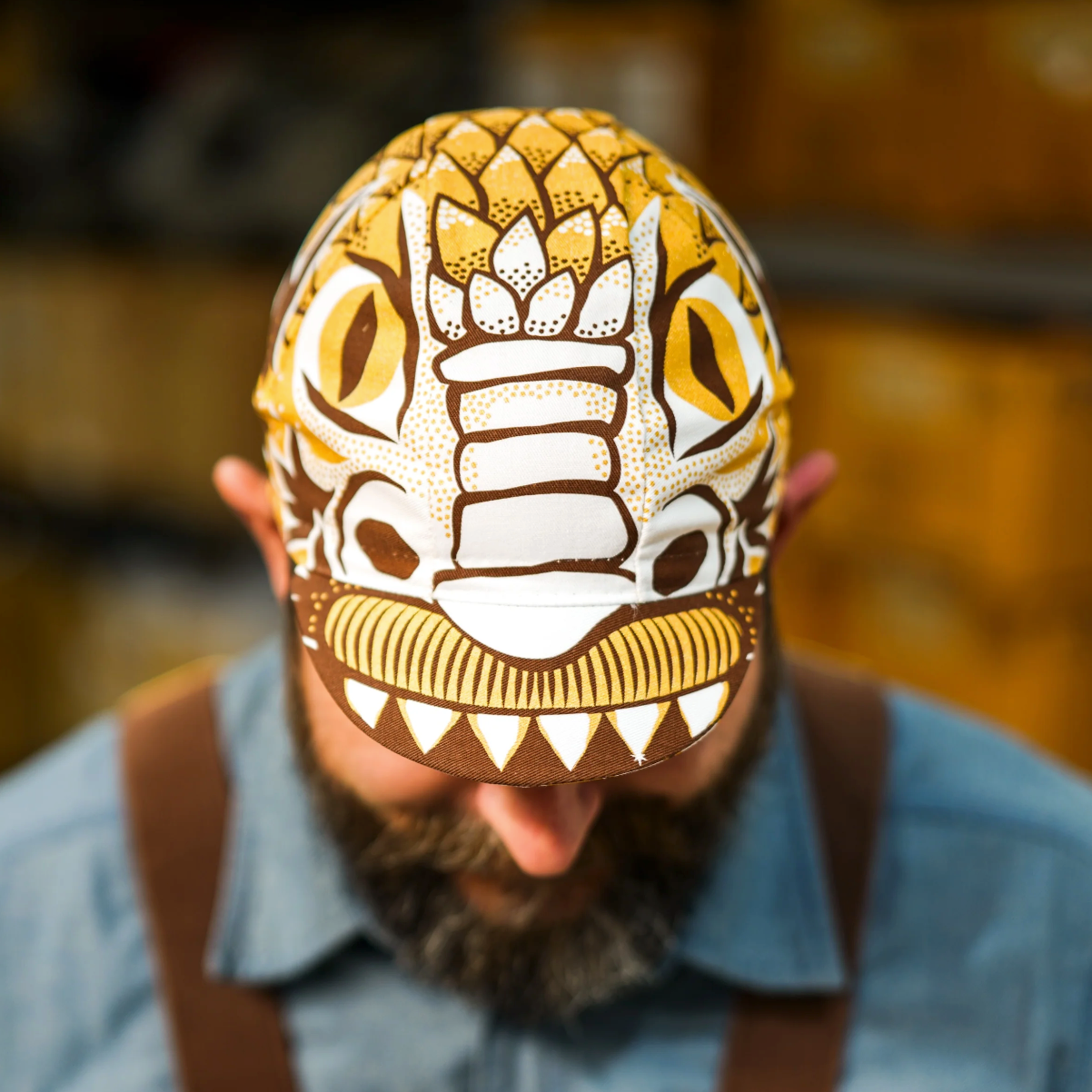 SimWorks x Adam Bell's Works Golden Shuppi Cap