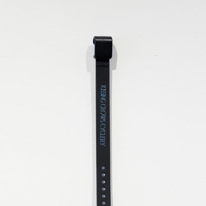 KCC Voile Rack Strap (10mm Hook) - 25" Black w/ Teal