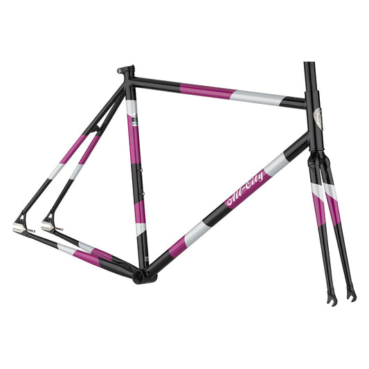 All-City Big Block Frameset 49cm, Midnight Frost
