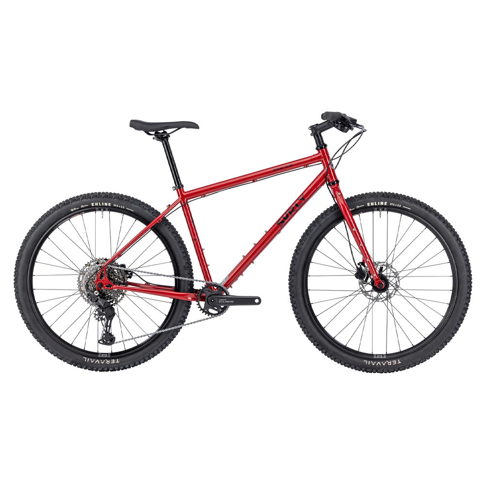 Surly Bridge Club Complete Bike, 27.5, CUES - Lingering Cranberry