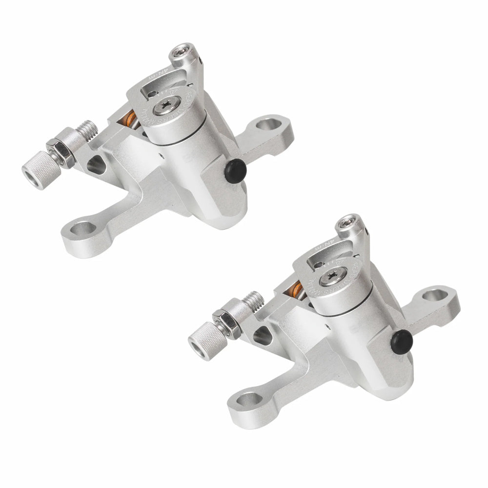 Growtac Equal Brakes, Post Mount, Silver (Set)