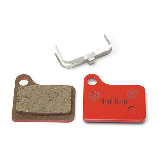 Kool-Stop Shimano M555 Disc Brake Pads, Organic Compound, Steel Plate (KS-D610)
