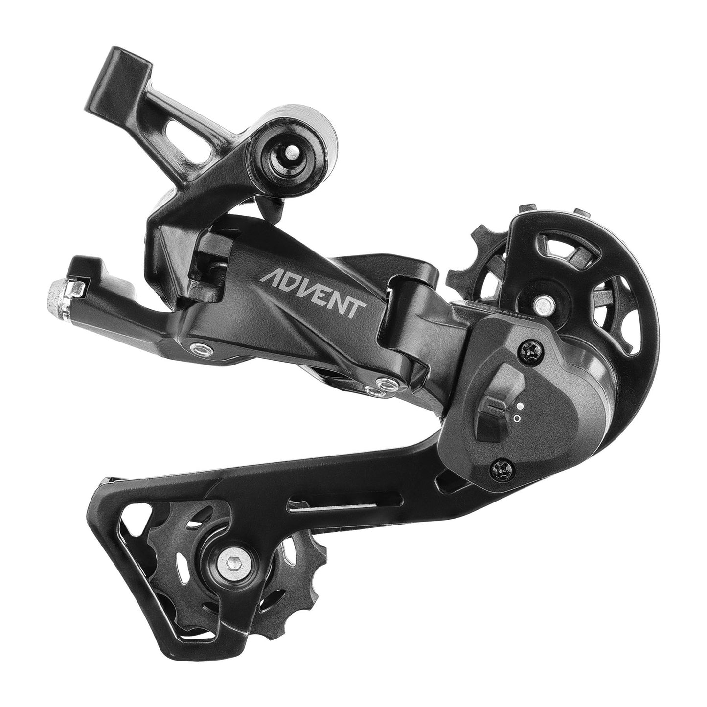 microSHIFT ADVENT 9sp. Mini-Group, Trail Shifter, Medium Cage Clutch Derailleur, 11/42t Alloy Cassette