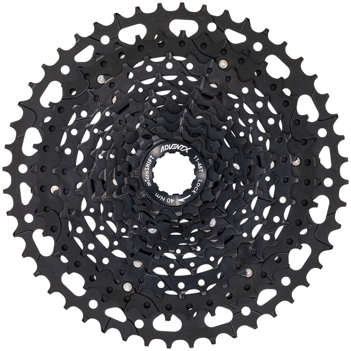 microSHIFT ADVENT X 10sp. Cassette - 11-48t