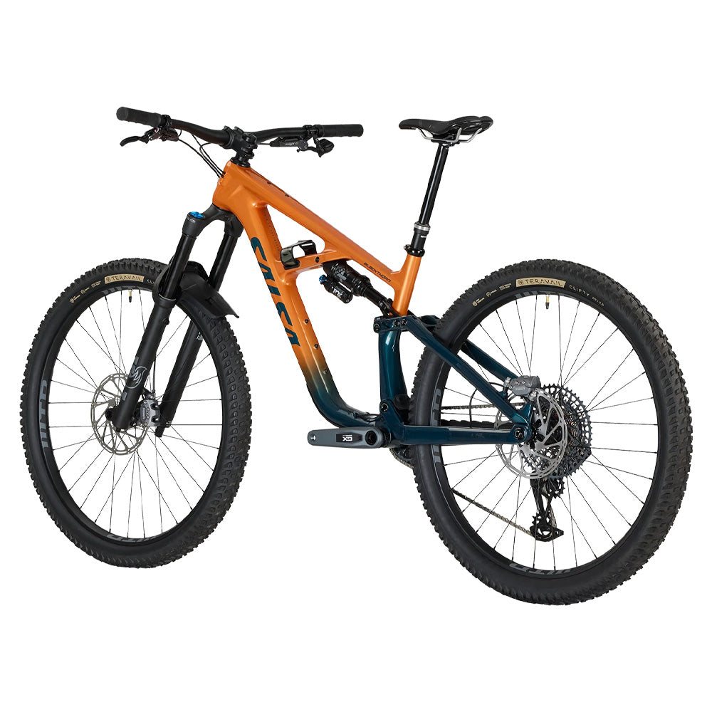 Salsa Blackthorn 145 C GX AXS Transmission Bike - 29", Carbon, Slate / Terracotta, Large REP'S DEMO