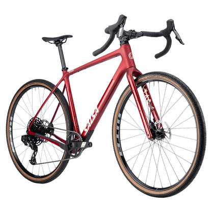Salsa Flyway C Apex Eagle AXS 12 Bike - 700c, Carbon, Canyon Red, Medium/Large