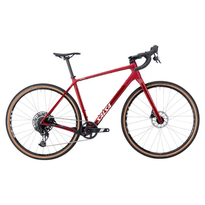Salsa Flyway C Apex Eagle AXS 12 Bike - 700c, Carbon, Canyon Red, Medium/Large