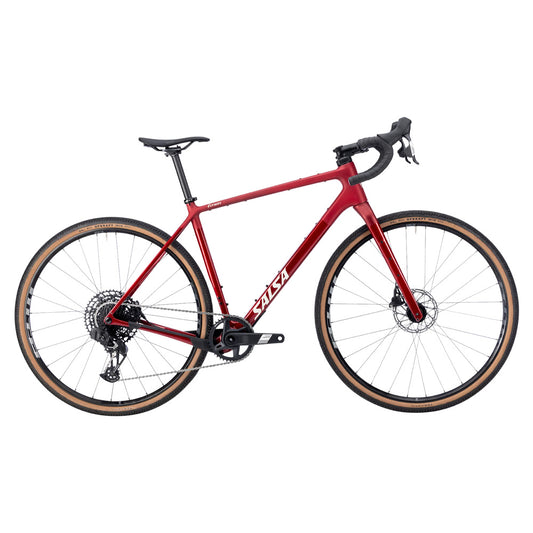Salsa Flyway C Apex Eagle AXS 12 Bike - 700c, Carbon, Canyon Red, Medium/Large