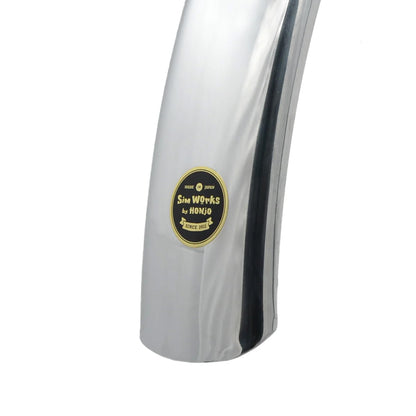 Silver Honjo Flat 65 Fenders