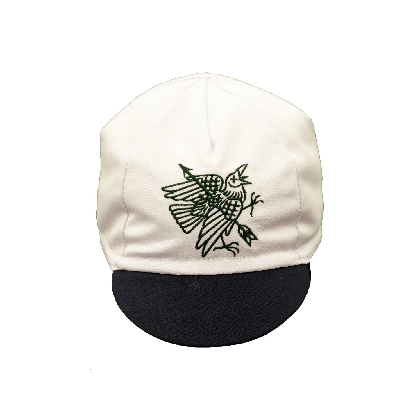 Murder of Crows Cycling Cap - Raw Cotton