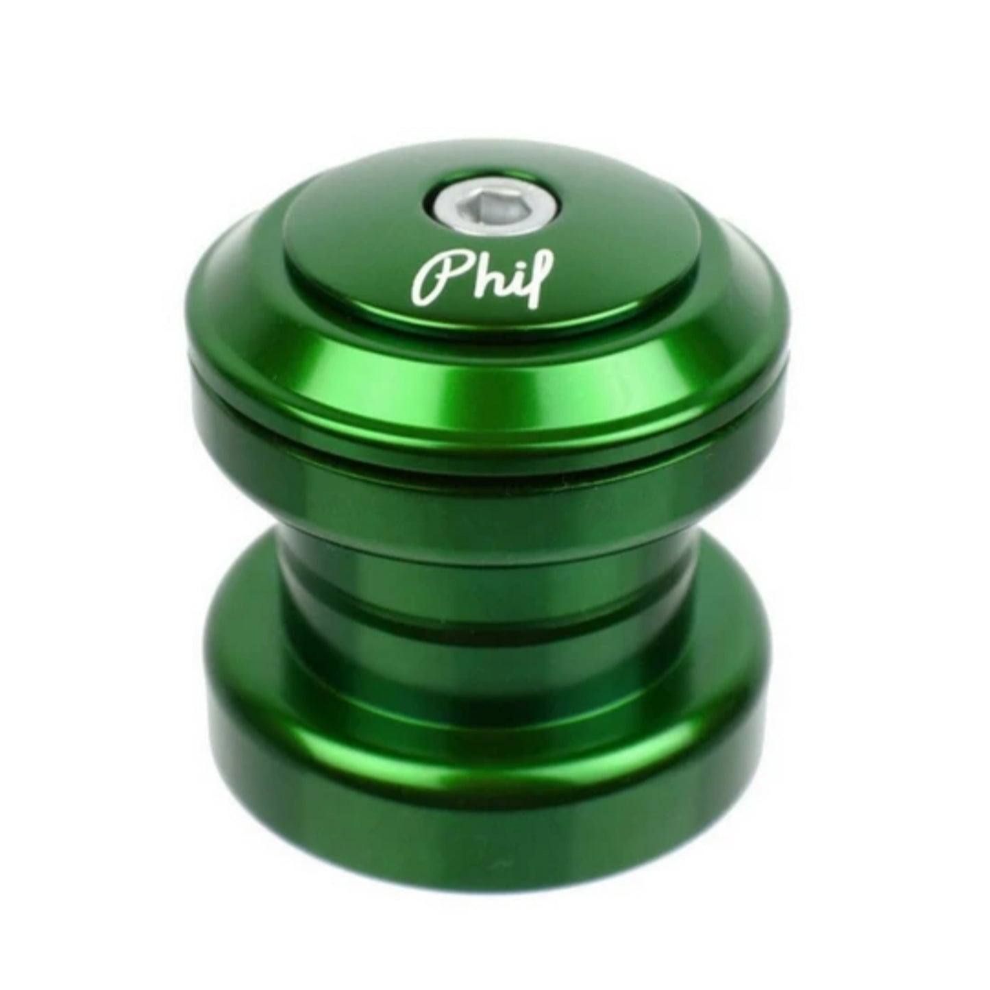 Phil Wood 1-1/8" Threadless Headset (EC34/EC34) - Green