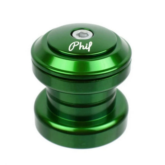 Phil Wood 1-1/8" Threadless Headset (EC34/EC34) - Green