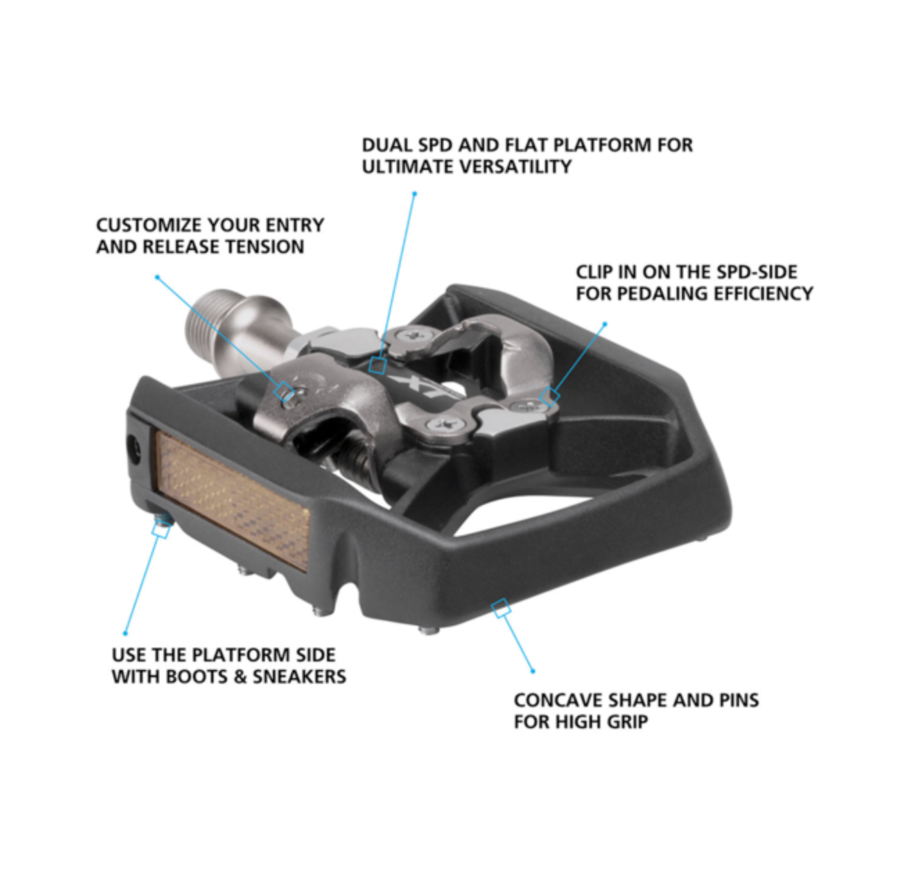 Shimano Deore XT PD-T8000 SPD Pedals